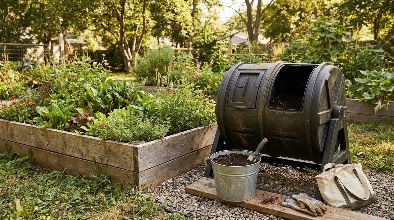 Best compost tumblers and worm bins for home gardeners